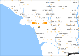 map of Mayangon