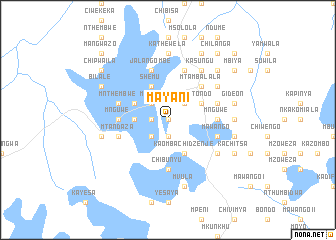 map of Mayani