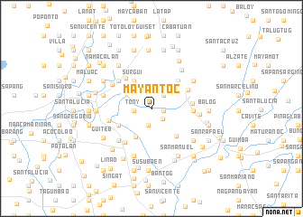 map of Mayantoc