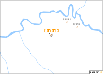 map of Mayaya