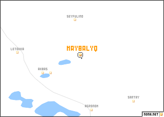 map of Maybalyq