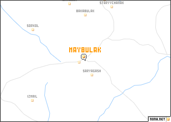 map of Maybulak