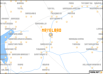 map of Mayel Bao