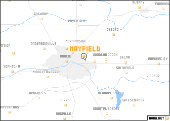 map of Mayfield