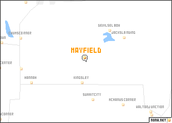 map of Mayfield