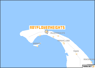 map of Mayflower Heights