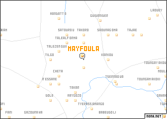 map of May Foula