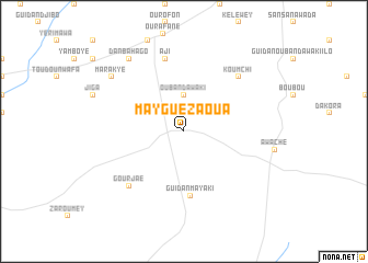 map of May Guézaoua