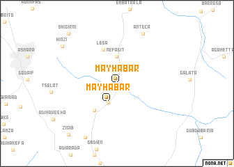 map of May-Hābar