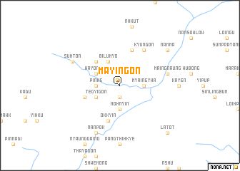 map of Mayingon
