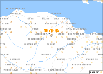 map of Máyiras