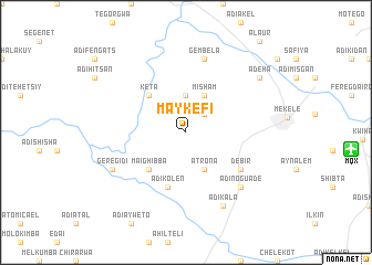 map of May Kefī