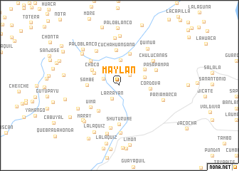 map of Maylan