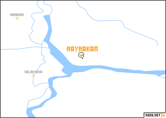 map of Maymakan