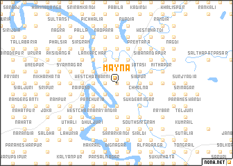 map of Mayna