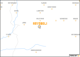 map of Mayo Beli