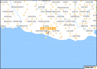 map of Mayombé