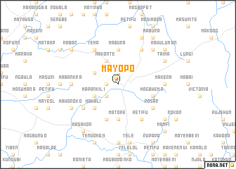map of Mayopo