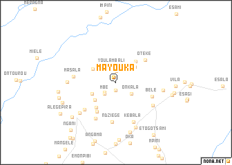 map of Mayouka