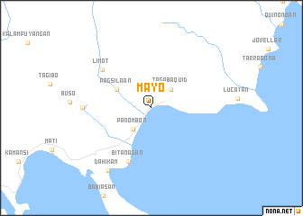 map of Mayo