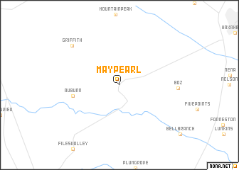 map of Maypearl
