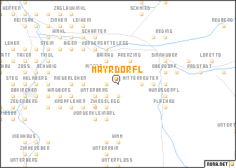map of Mayrdörfl