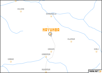 map of Mayumba