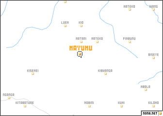 map of Mayumu
