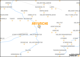 map of Mayuniche