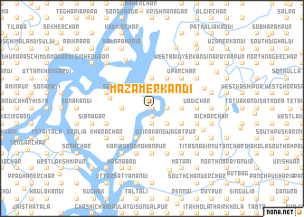 map of Mazamerkāndi