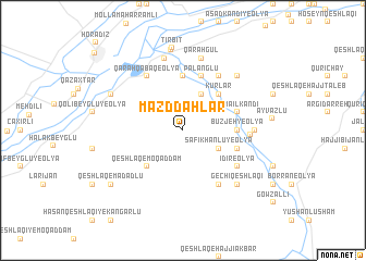 map of Mazd Dahlar