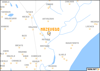 map of M. Azevedo