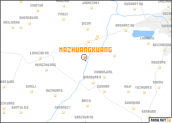 map of Mazhuangkuang