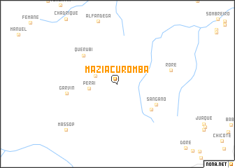 map of Maziacuromba