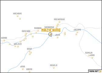 map of Mazichine