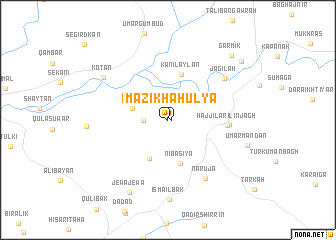 map of Mazikhah ‘Ulyā