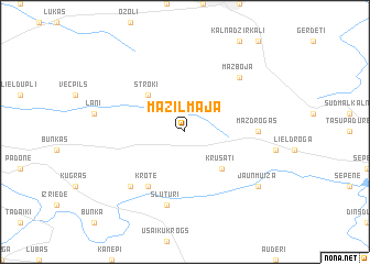 map of Mazilmāja