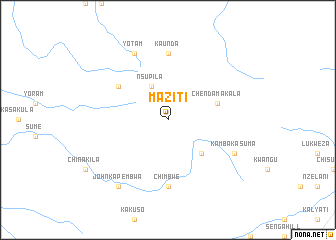 map of Maziti