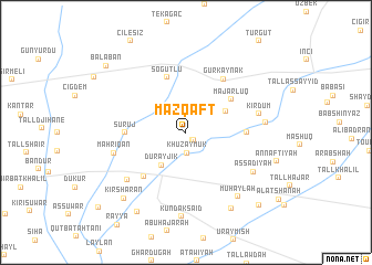 map of ((Mazqaft))