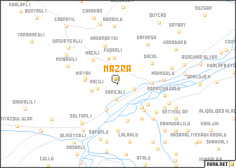 map of Mazra