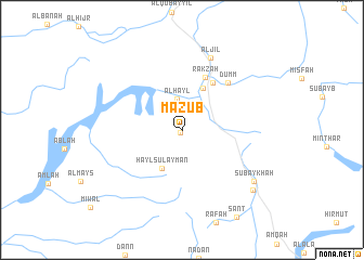 map of Mazub