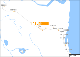 map of Mazungaire
