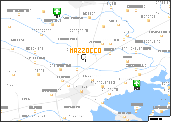 map of Mazzocco