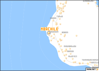 map of Mbachilé