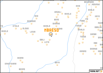 map of Mbaéso
