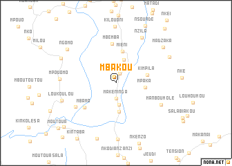 map of Mbakou
