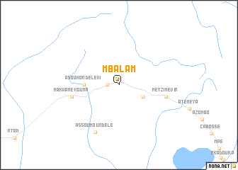 map of Mbalam