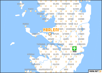 map of Mbaleni