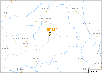 map of Mbalia