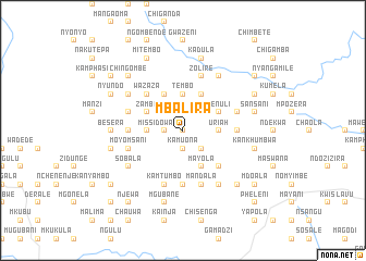 map of Mbalira